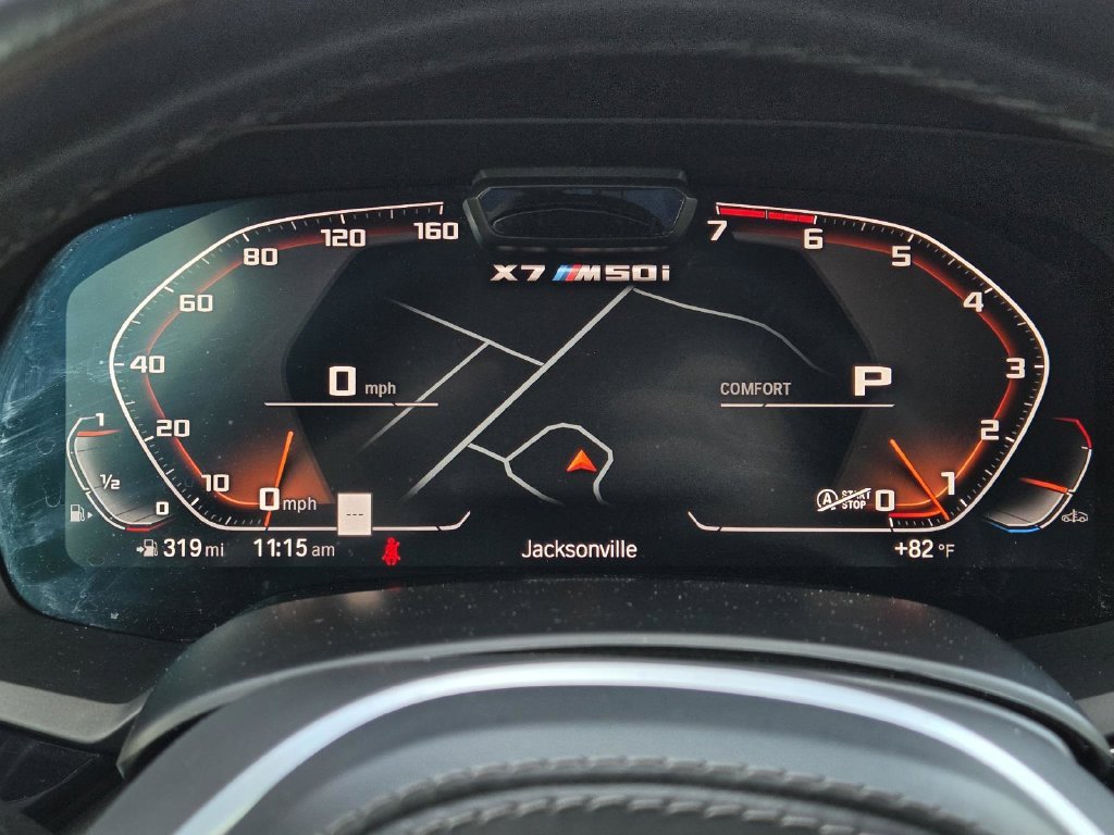 Used 2022 Tanzanite Blue II Metallic BMW M50i image 22