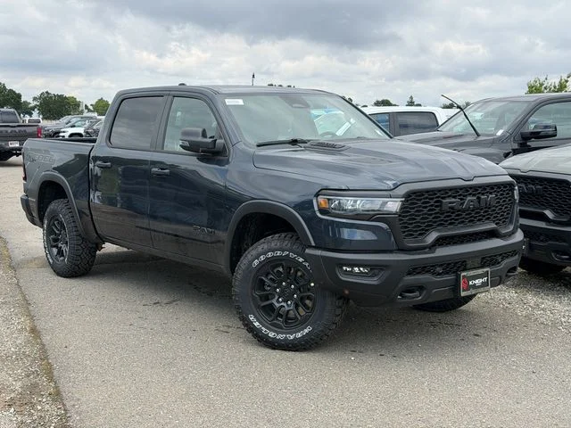 New 2026 Forged Blue Metallic Exterior Paint RAM Rebel image 2