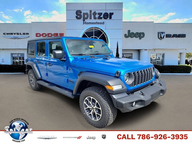 New 2025 Jeep Wrangler Sport S 4D Sport Utility in Homestead