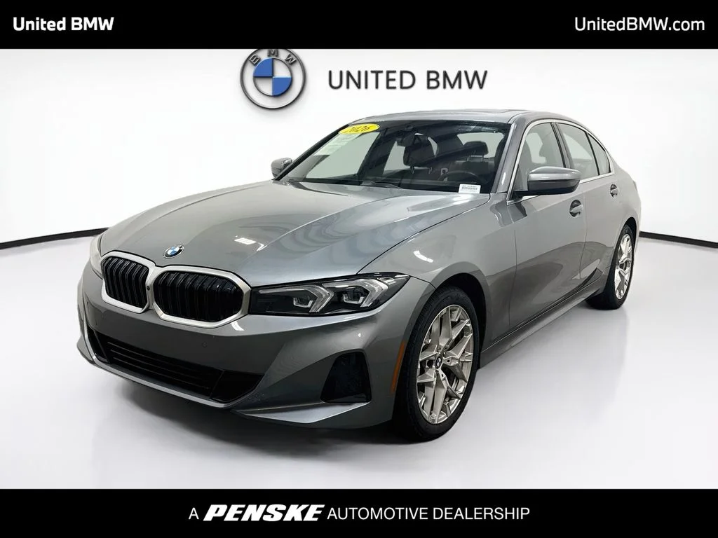 Certified Used 2026 Skyscraper Grey Metallic BMW 330i image 1