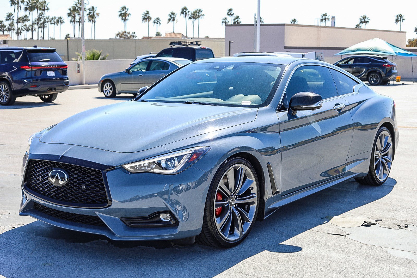 Used 2022 Slate Gray INFINITI Red Sport 400 image 3