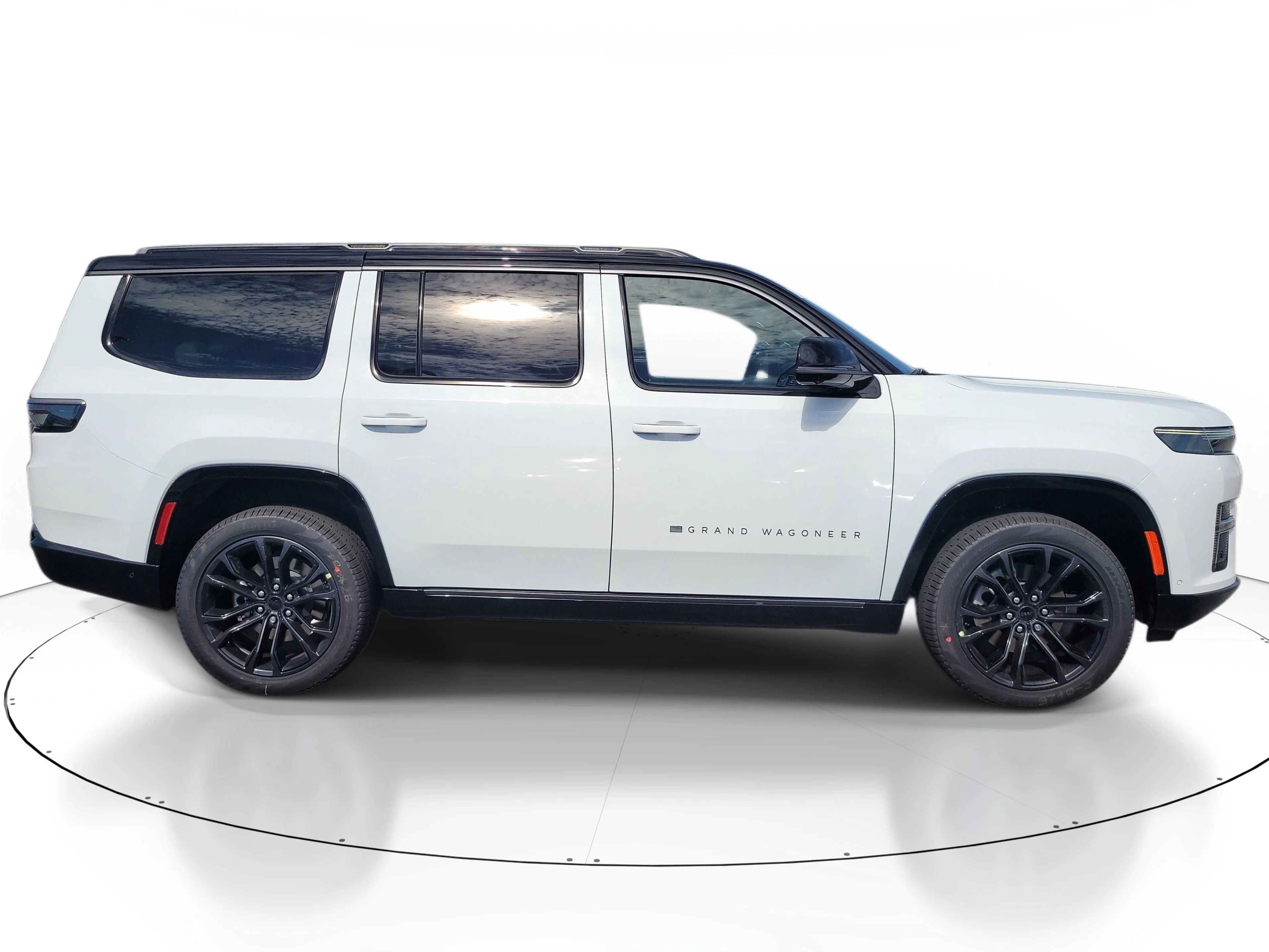New 2026 Bright White Clearcoat Jeep Summit Obsidian image 5