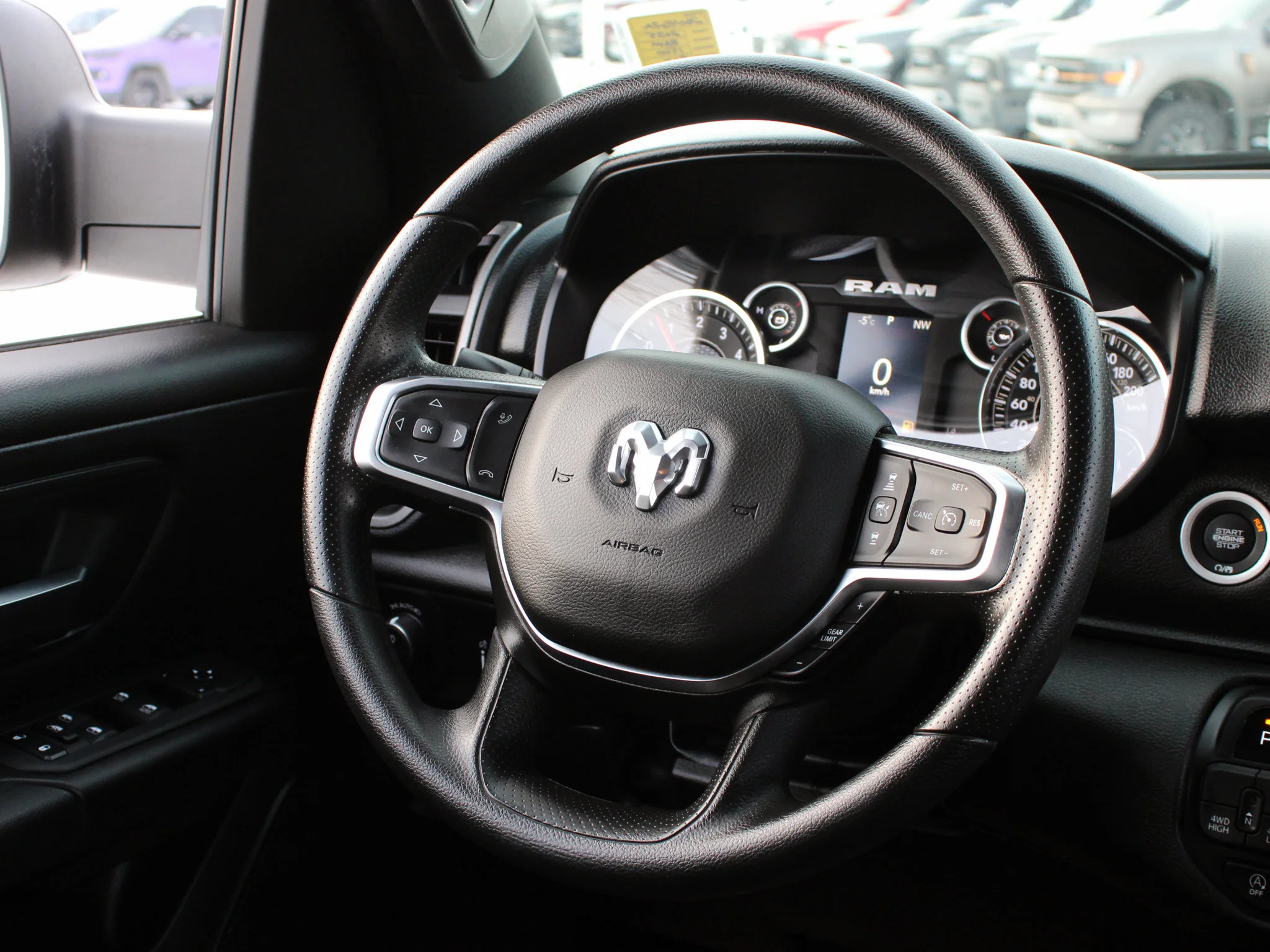 Certified Used 2025 Black RAM Tradesman * No Accidents | Heated Seats | Backup Camera | Twin-Turbo | Protection Group image 6