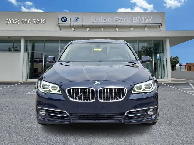 Used 2015 Imperial Blue Metallic BMW 535i xDrive image 2