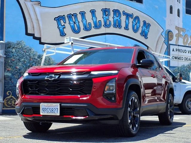 Certified Used 2025 Radiant Red Chevrolet RS image 1