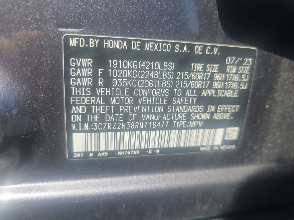 Used 2024 Modern Steel Metallic Honda LX image 22
