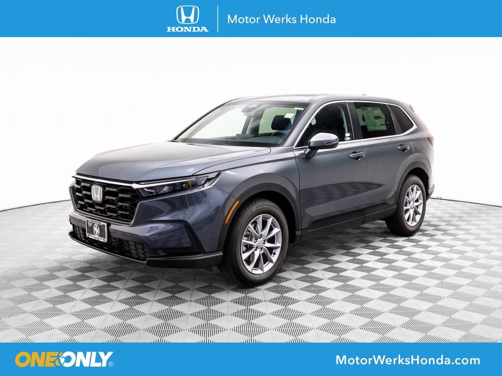 New 2026 Meteorite Gray Metallic Honda EX image 1