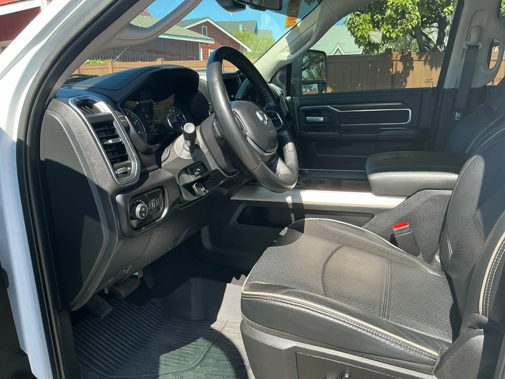 Used 2024 Bright White Clearcoat Ram Laramie image 12