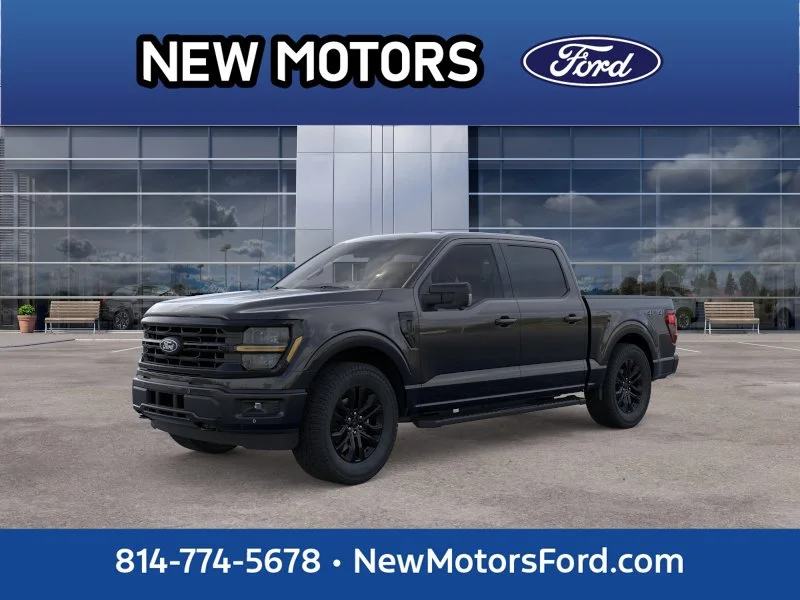 New 2026 Agate Black Metallic Ford XLT image 1