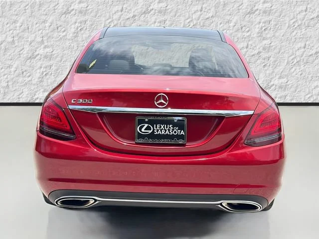 Used 2019 Red Mercedes-Benz C 300 image 4