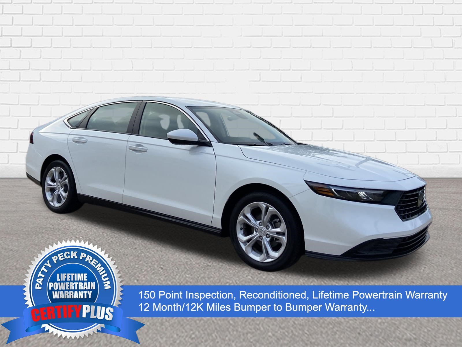 Used 2023 Platinum White Honda LX image 1