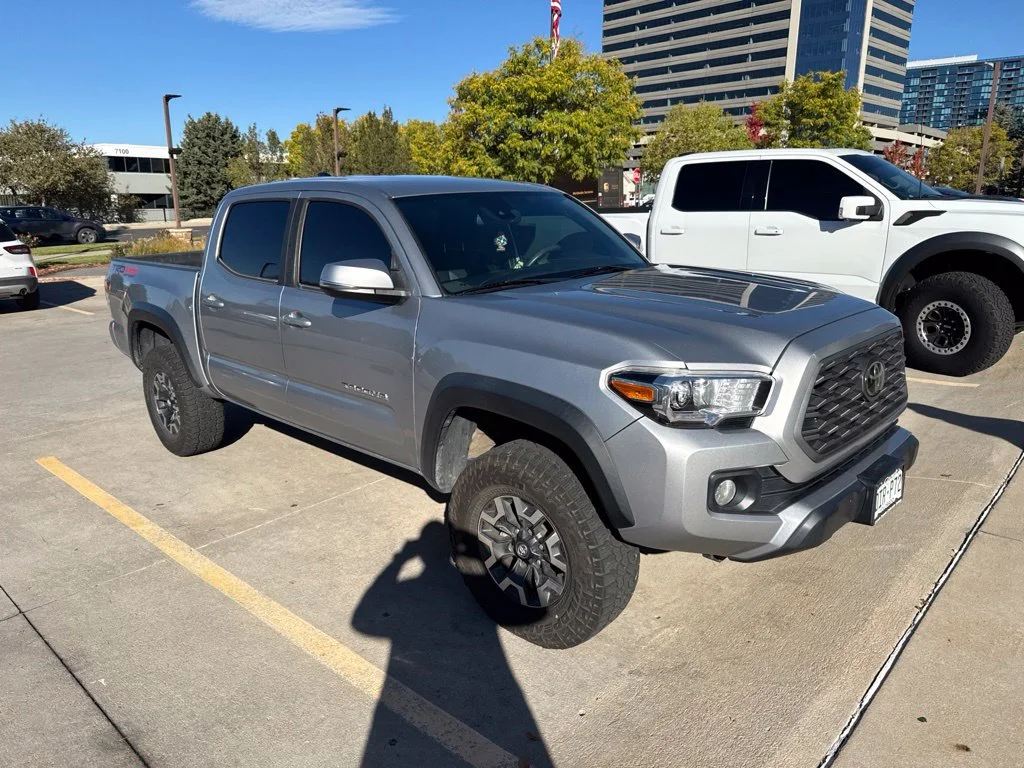 Used 2021 Silver Toyota TRD Off-Road image 2