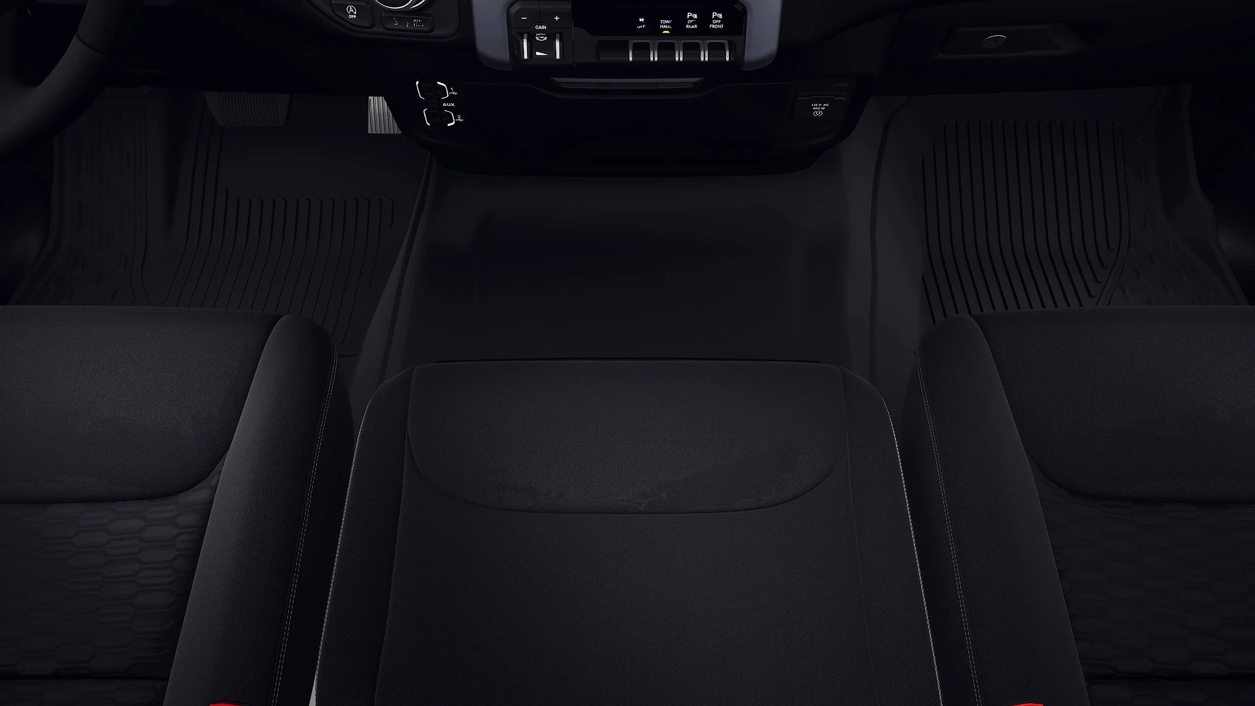 New 2027 Diamond Black Crystal Pearl-Coat Exterior Paint RAM Warlock image 16