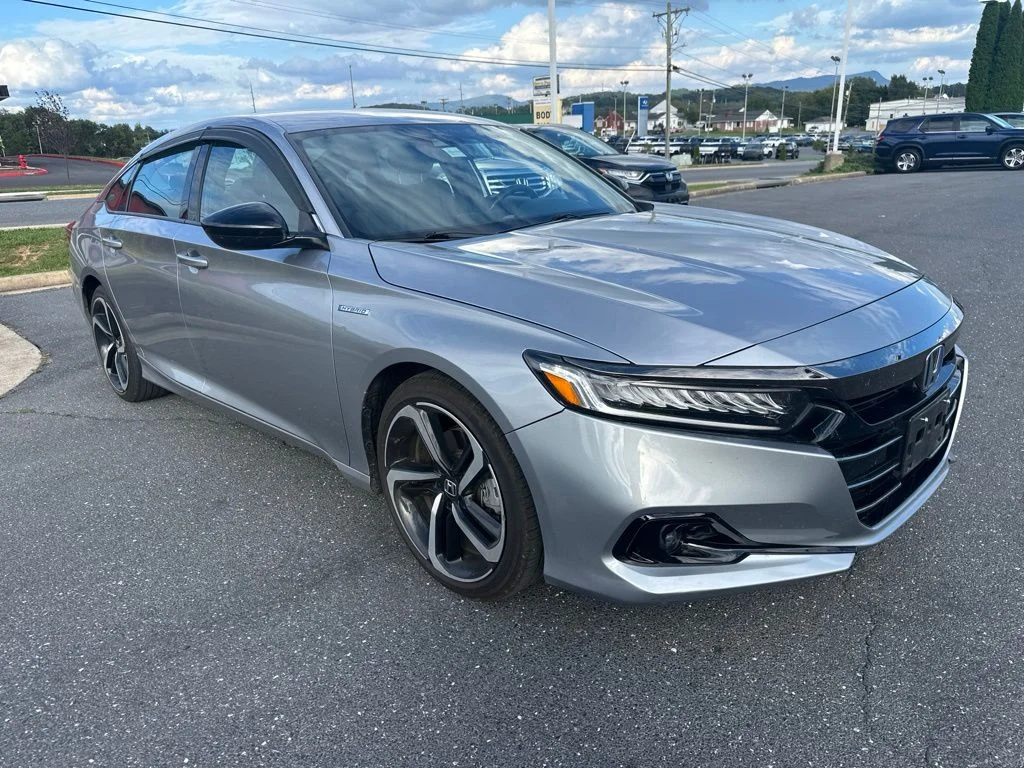 Certified Used 2022 Lunar Silver Metallic Honda HYBRID SPORT image 1