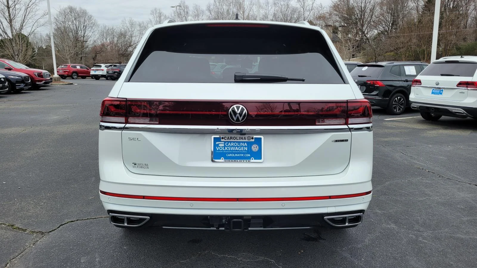 New 2026 Opal White Pearl Volkswagen 2.0T SEL Premium R-Line image 4