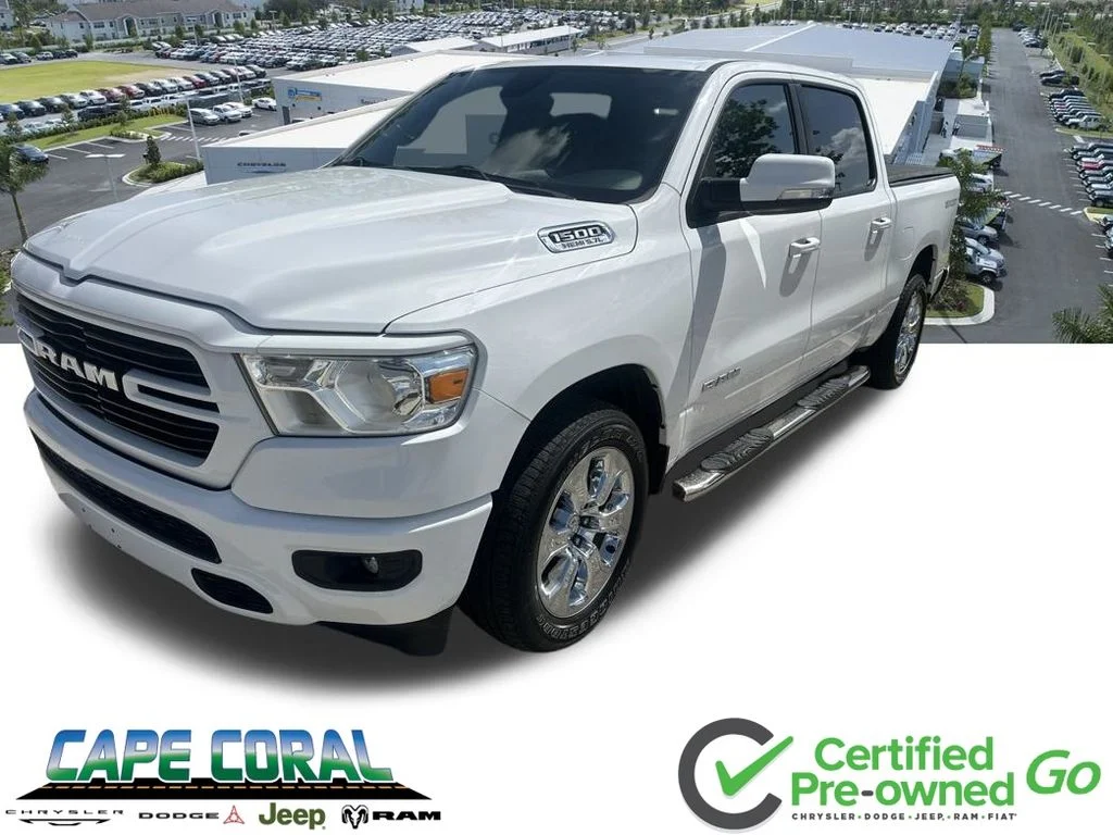 Certified Used 2020 White Ram Big Horn/Lone Star image 1