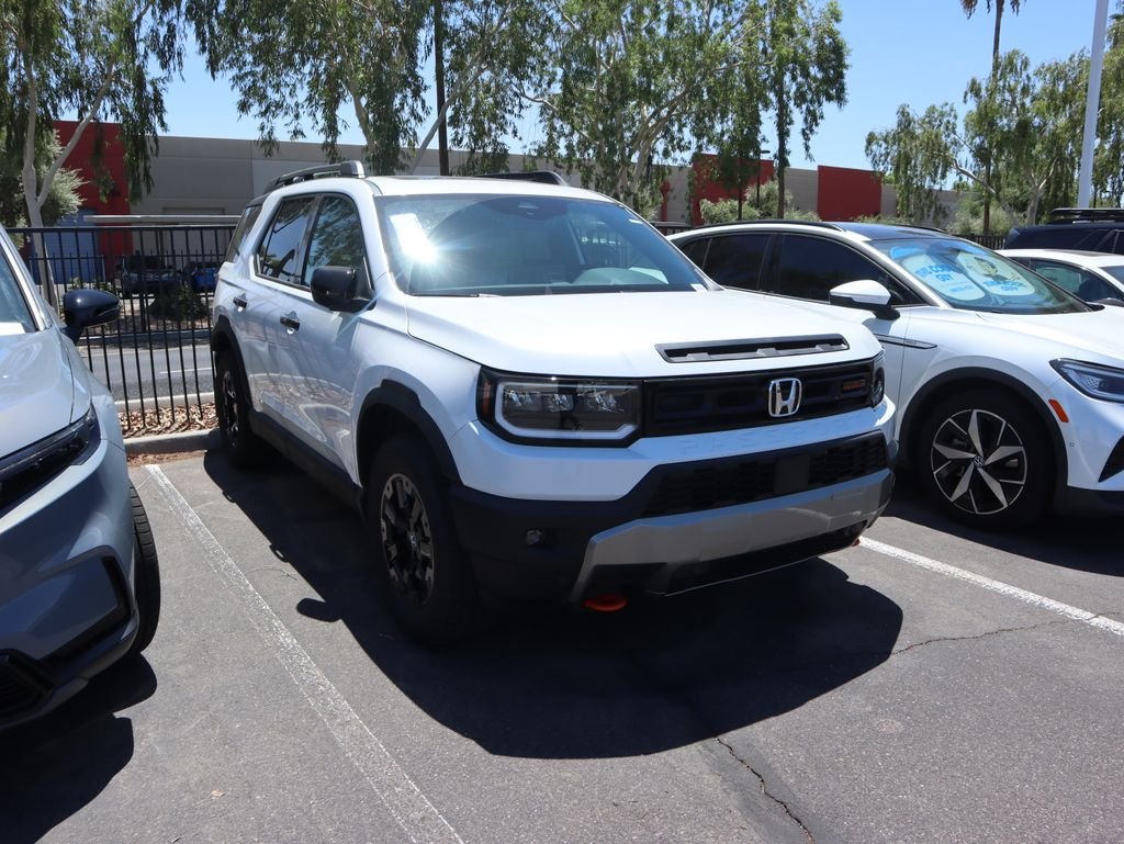 New 2026 Platinum White Pearl Honda TrailSport Elite image 3