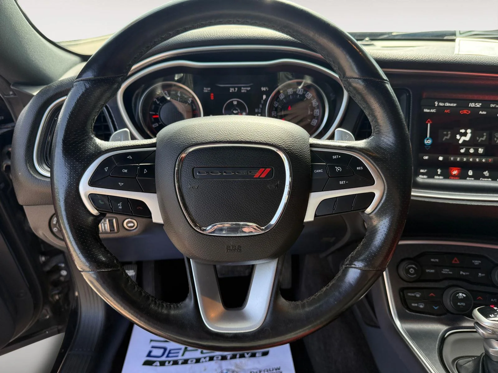 Used 2018 Pitch Black Clearcoat Dodge R/T Scat Pack image 16