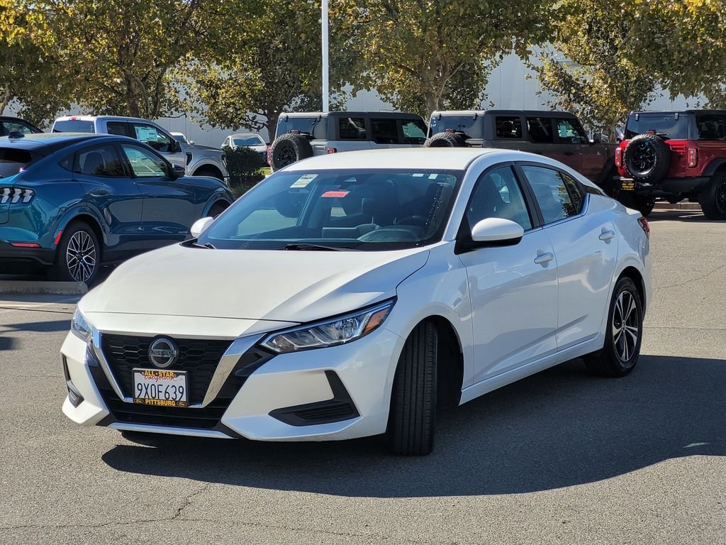 Certified Used 2023 Aspen White Nissan SV image 8