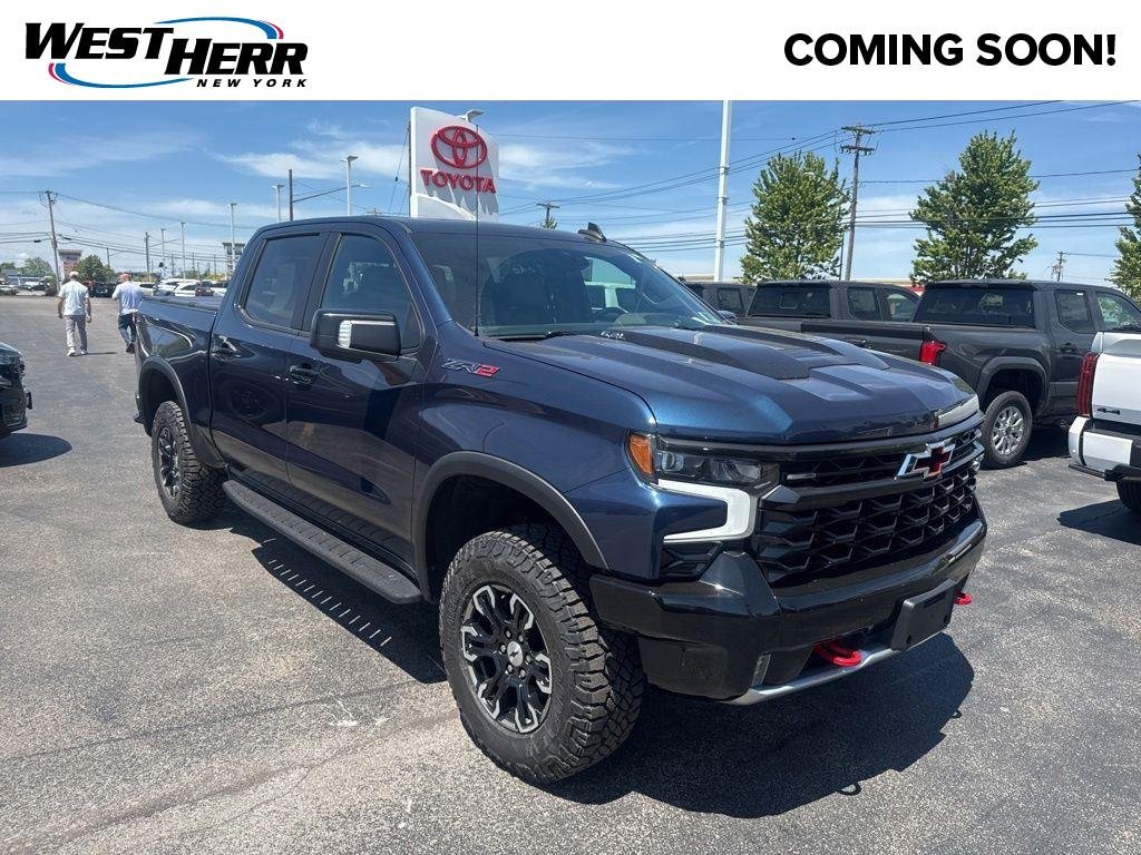 Used 2022 Blue Metallic Chevrolet ZR2 image 1