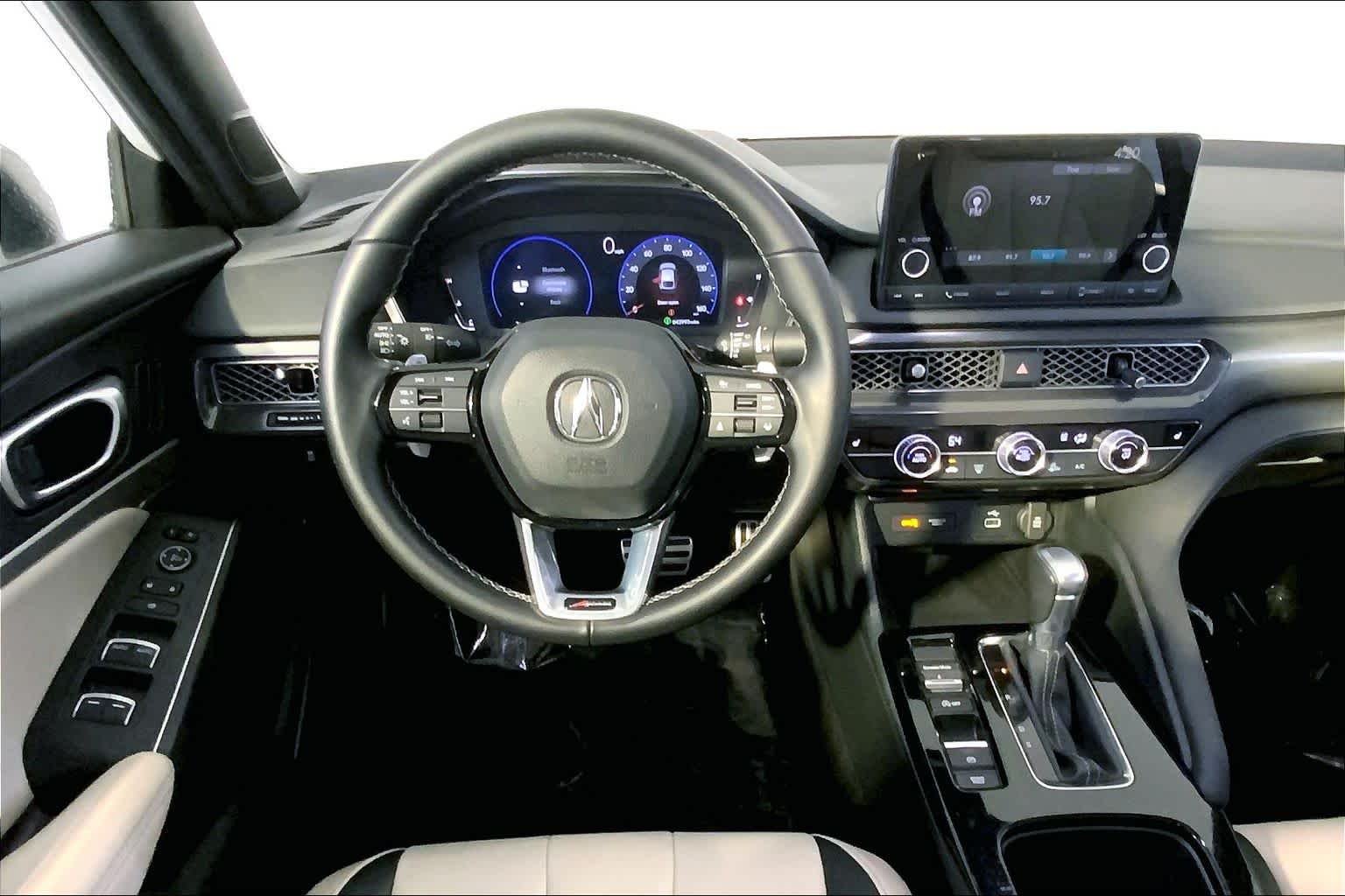 Certified Used 2023 Platinum White Pearl Acura With A-Spec Package image 6