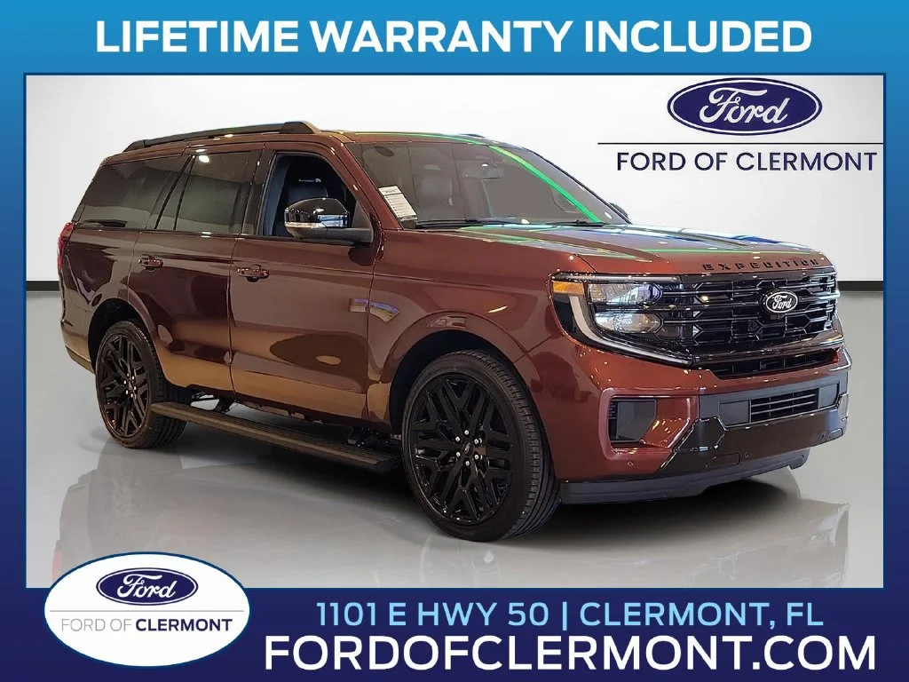 New 2027 Bronze Fire Metallic Tinted Clearcoat Ford Platinum image 1