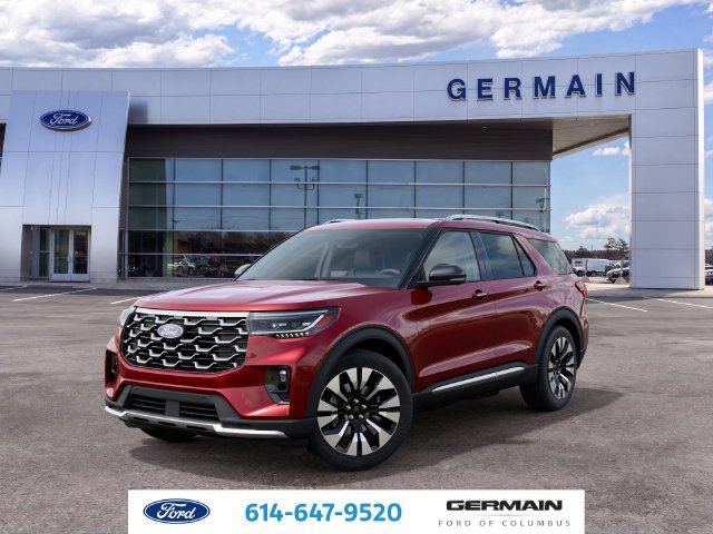 New 2027 Ruby Red Metallic Tinted Clearcoat Ford Platinum image 4