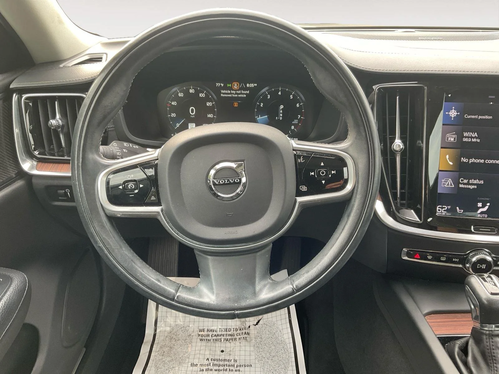 Used 2019 Pebble Grey Metallic Volvo Inscription image 11