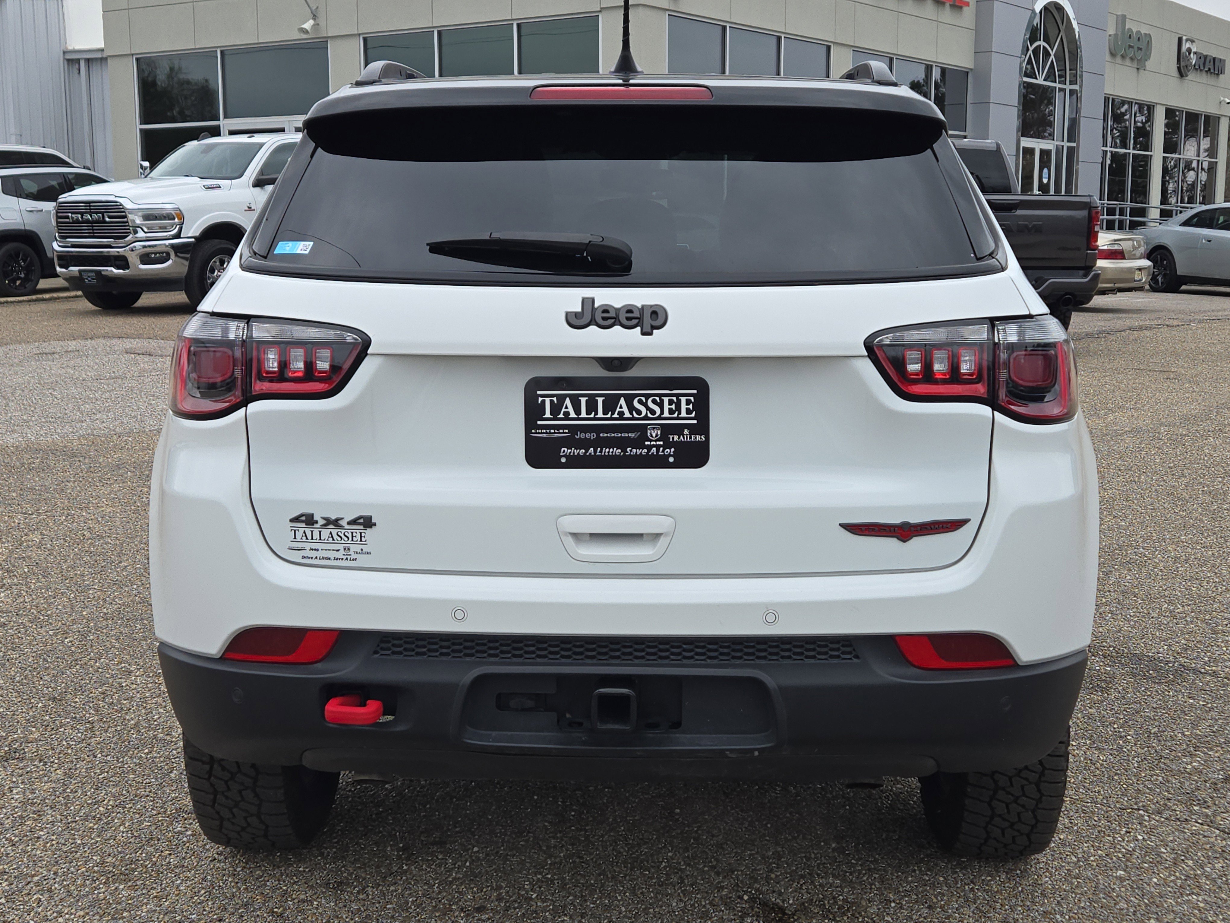 Certified Used 2025 Bright White Clearcoat Jeep Trailhawk image 7