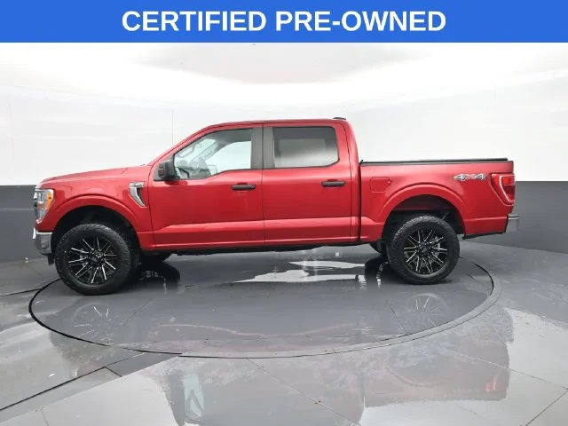 Certified Used 2021 Red Metallic Ford XLT image 5