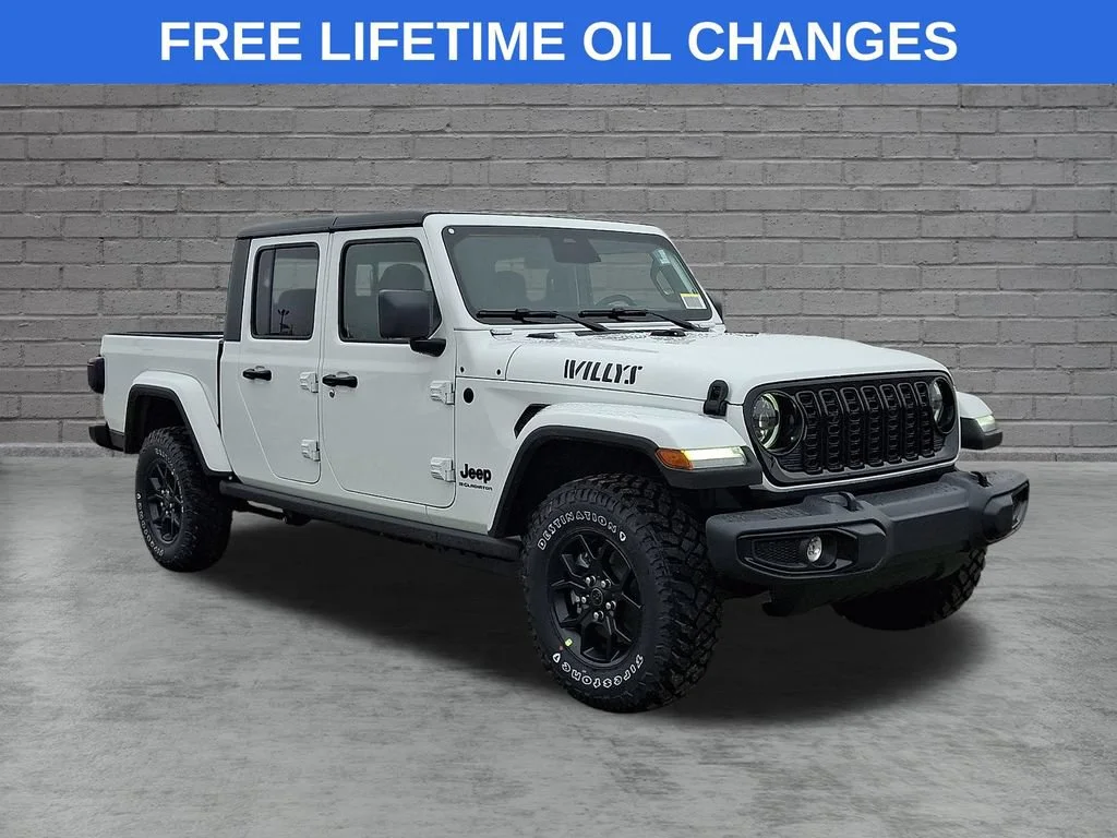 New 2026 Bright White Clearcoat Jeep Willys image 1