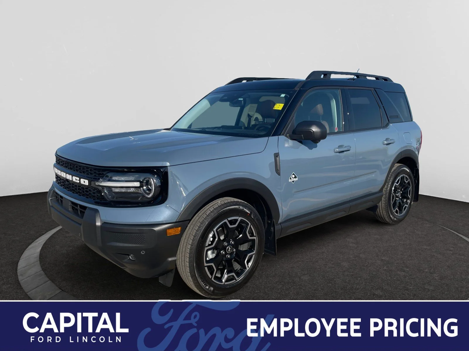 New 2026 Azure Grey Metallic Tri-Coat Ford Outer Banks image 1