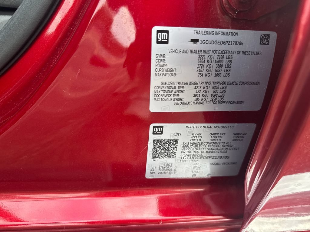 Certified Used 2023 Radiant Red Tintcoat Chevrolet LTZ image 26