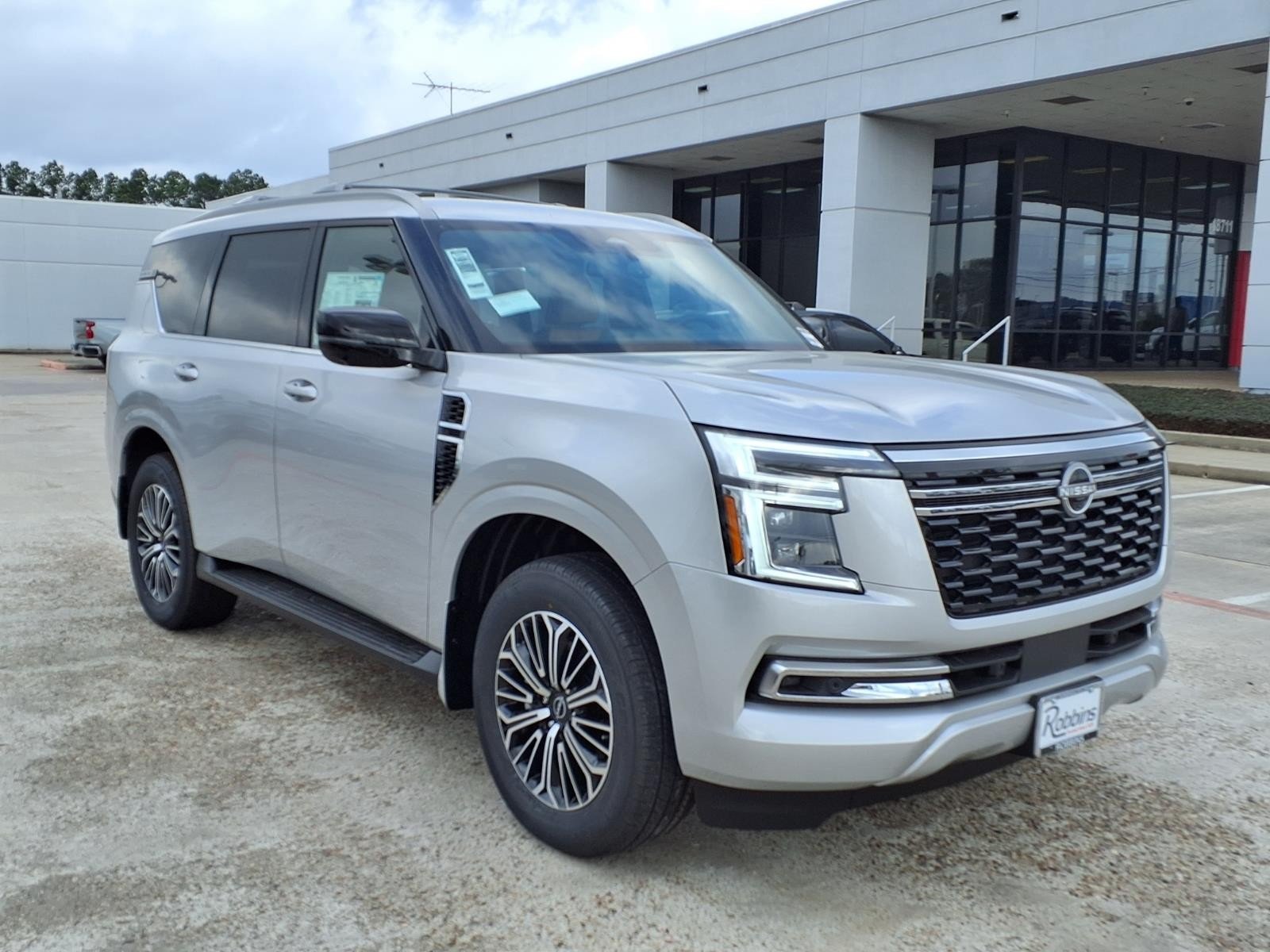2026 Nissan Armada SL Silver at Robbins Nissan