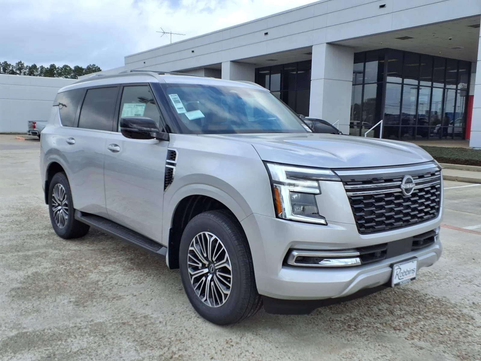 2026 Nissan Armada SL Silver at Robbins Nissan