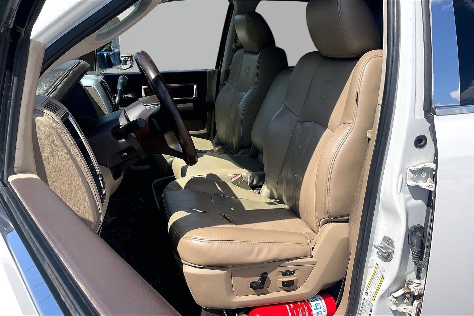 Used 2012 Bright White Ram Laramie image 7