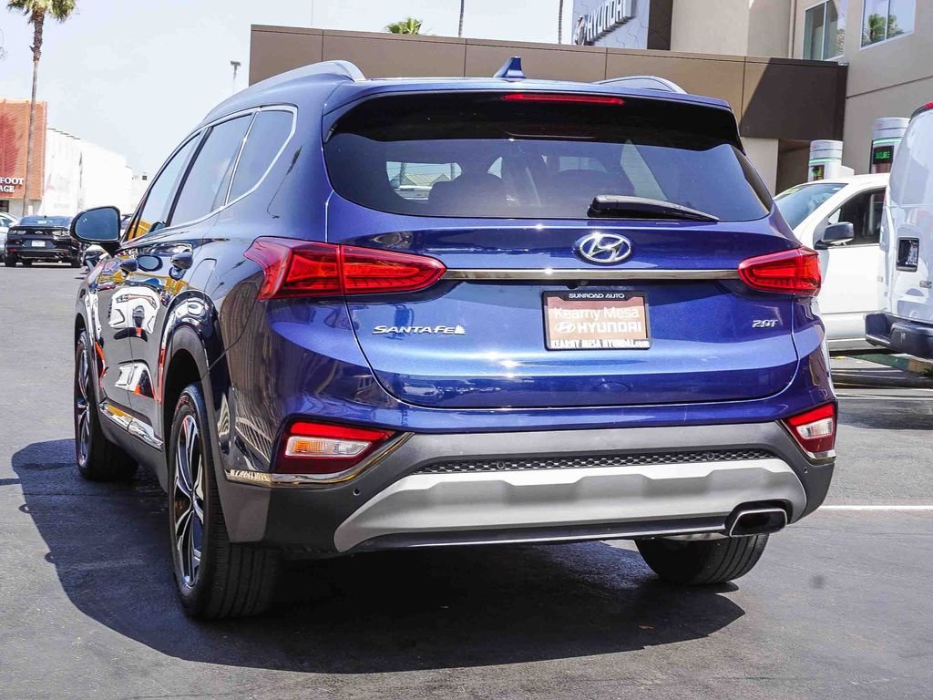 Used 2020 Blue Hyundai Limited image 4