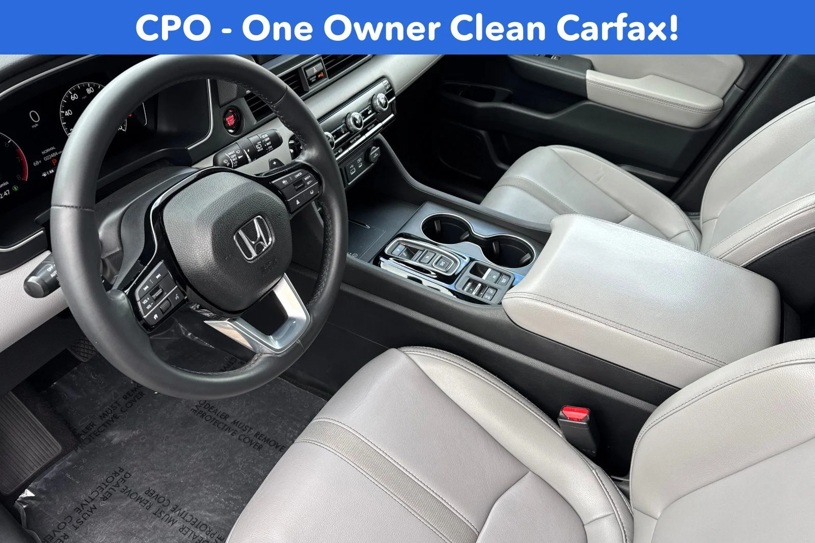 Certified Used 2025 Platinum White Pearl Honda EX-L image 12