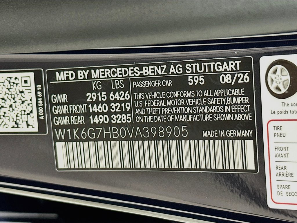 New 2027 Blue Mercedes-Benz S 580 image 33