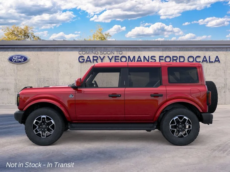 New 2026 Ruby Red Metallic Tinted Clearcoat Ford Outer Banks® image 3