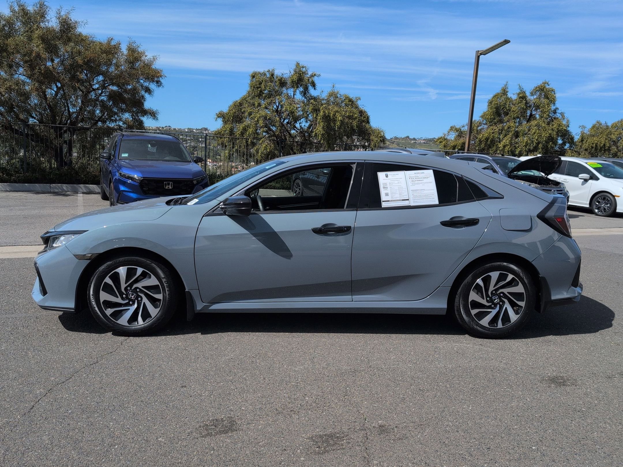 Used 2017 Honda Civic Hatchback LX with VIN SHHFK7H27HU415766 for sale in San Juan Capistrano, CA