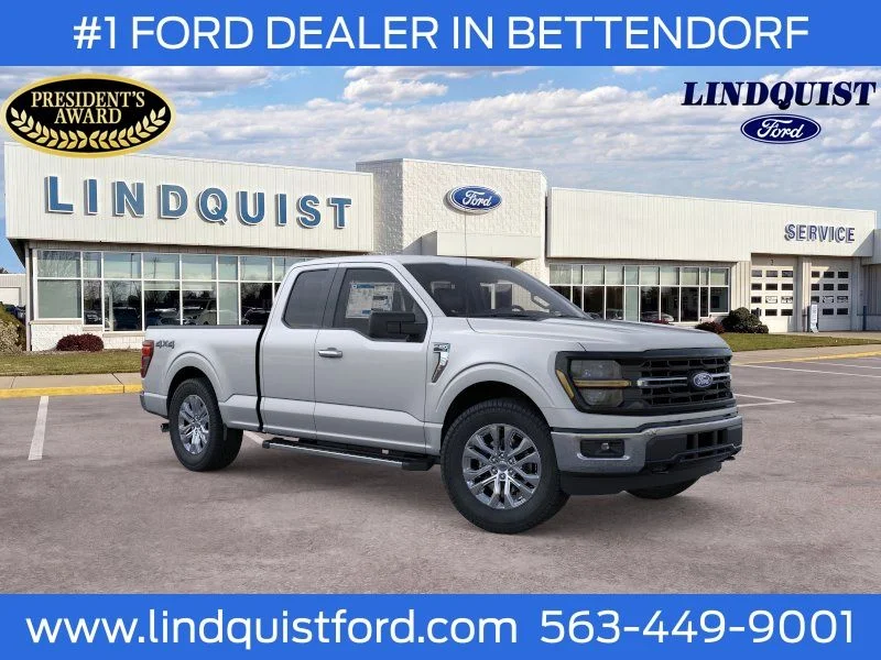 New 2026 Iconic Silver Metallic Ford XLT image 8