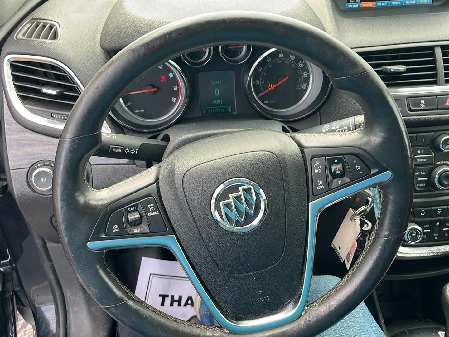 Used 2016 Includes (BT3) Dark Argent Metallic lower accent color.) Buick Leather image 12