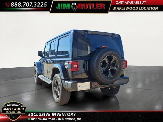 Used 2022 Black Jeep Sahara Altitude 4x4 image 2
