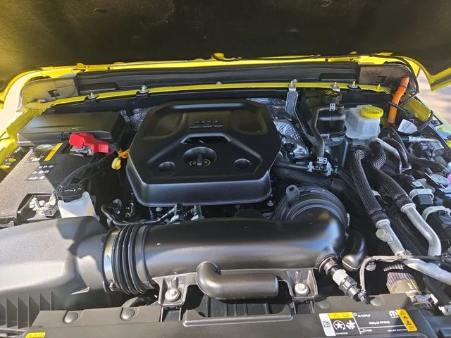Used 2024 Yellow Jeep Sahara 4xe image 13