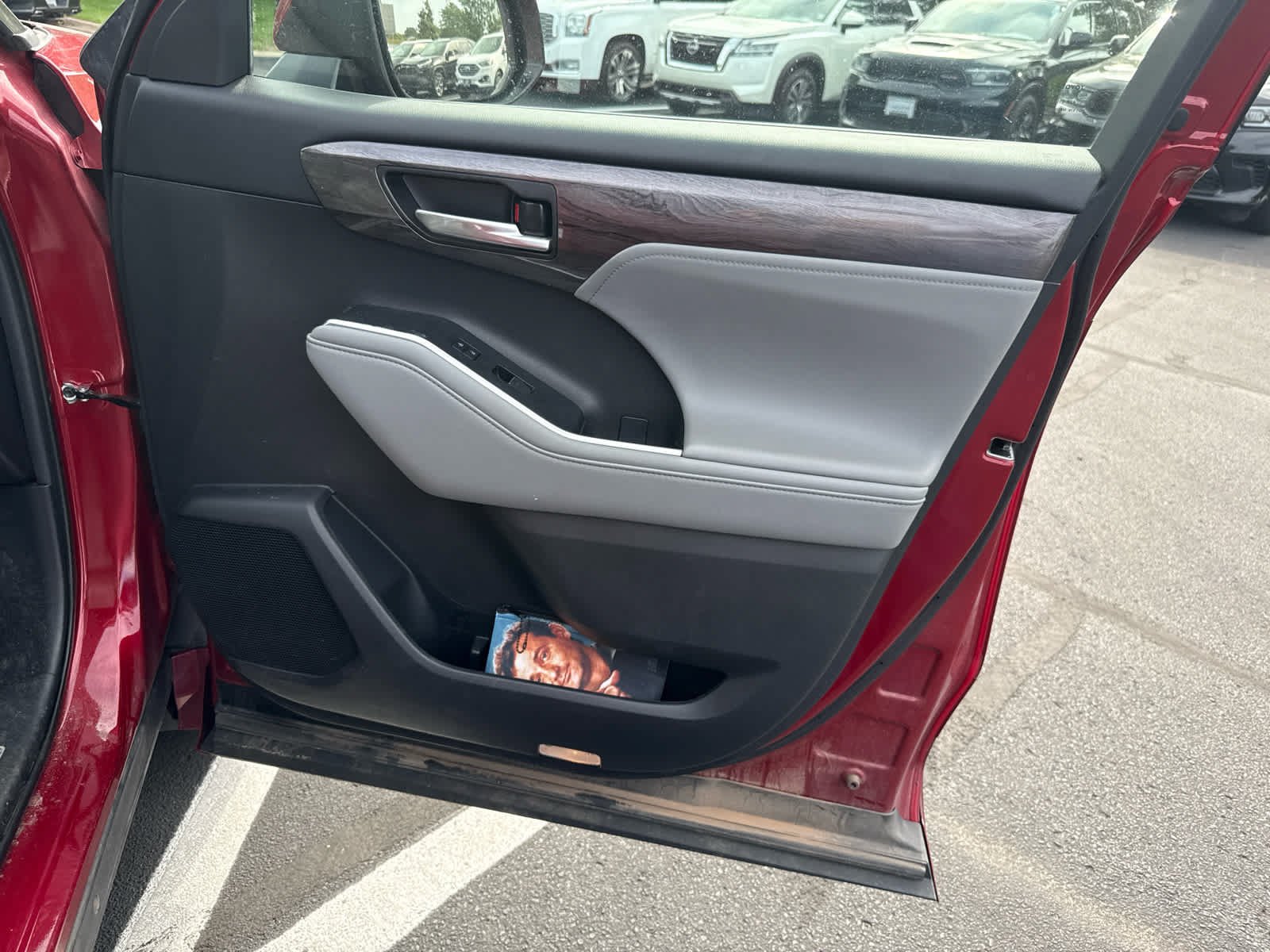 Used 2021 Ruby Flare Pearl Toyota Hybrid Limited image 8