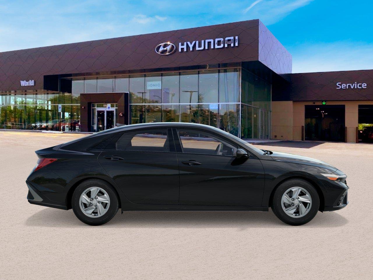 New 2026 Abyss Black Hyundai SE image 7