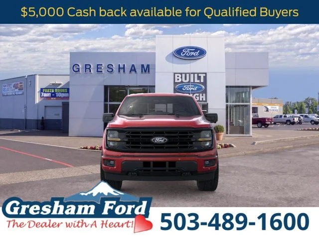 New 2026 Ruby Red Metallic Tinted Clearcoat Ford XLT image 6