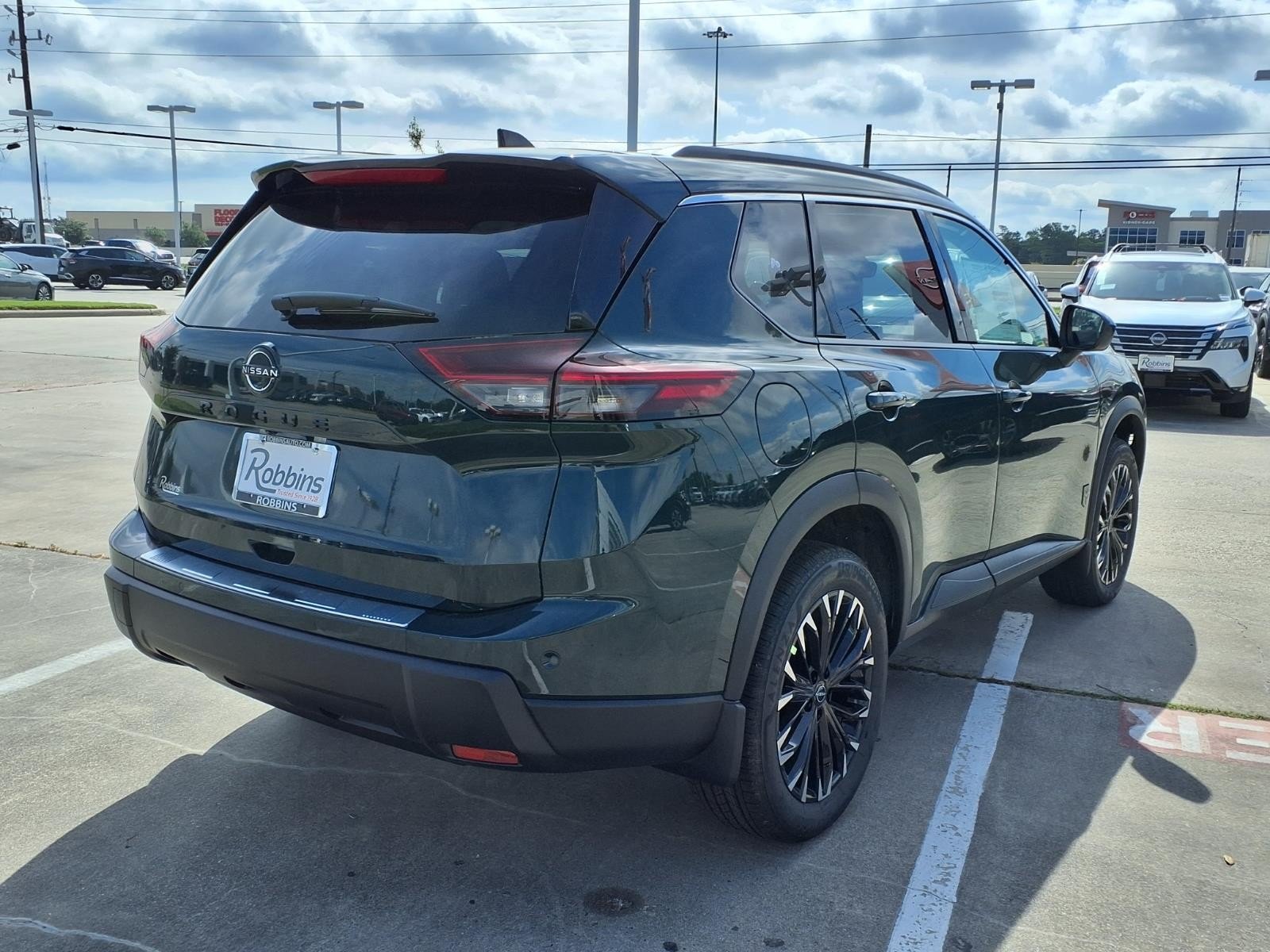 2026 Nissan Rogue Dark Armor™ Green at Robbins Nissan