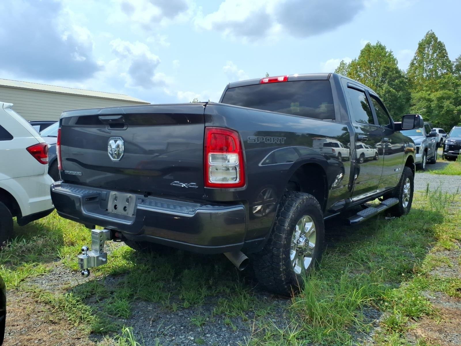 Used 2021 Granite Crystal Metallic Clearcoat Ram Big Horn image 9